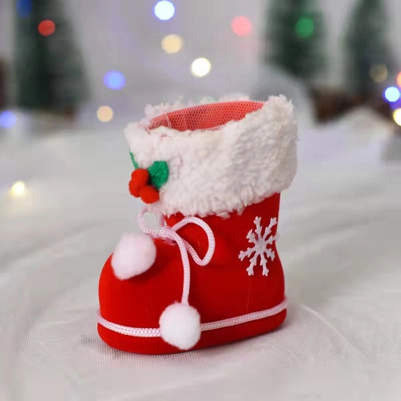 Cute Christmas Cartoon Socks Gift Bags for Family Party | Holiday Gifts & Accessories