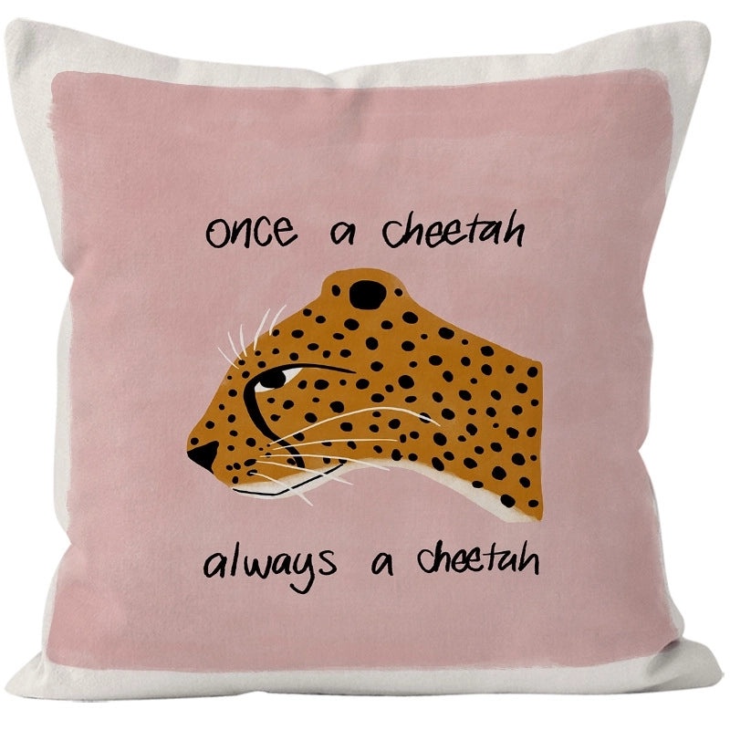 Preppy Minimalist Velvet Pillow Cases Color Block Super Short Design|Home Decor Pillows