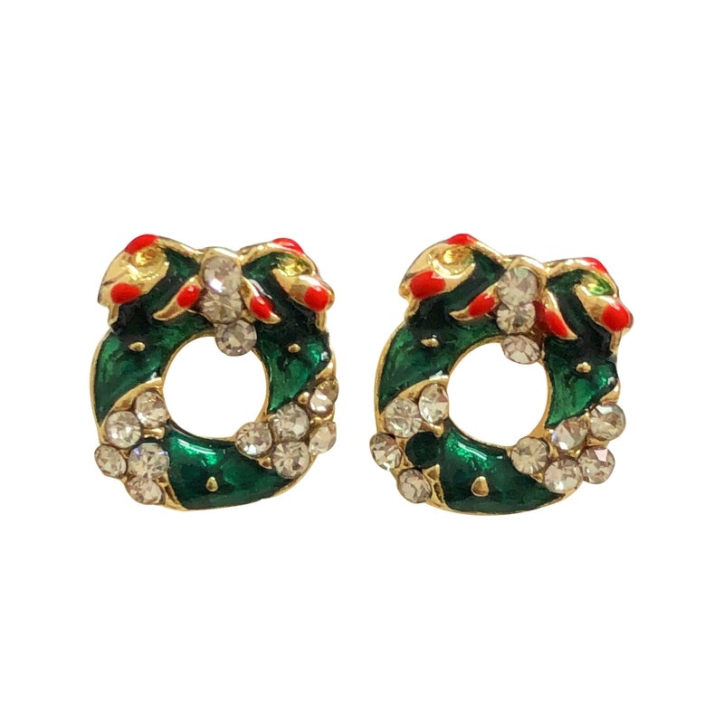 Christmas Cute Minimalist Alloy Christmas Tree Santa Claus Snowman Party Festival Decoration|Holiday Jewelry Accessories