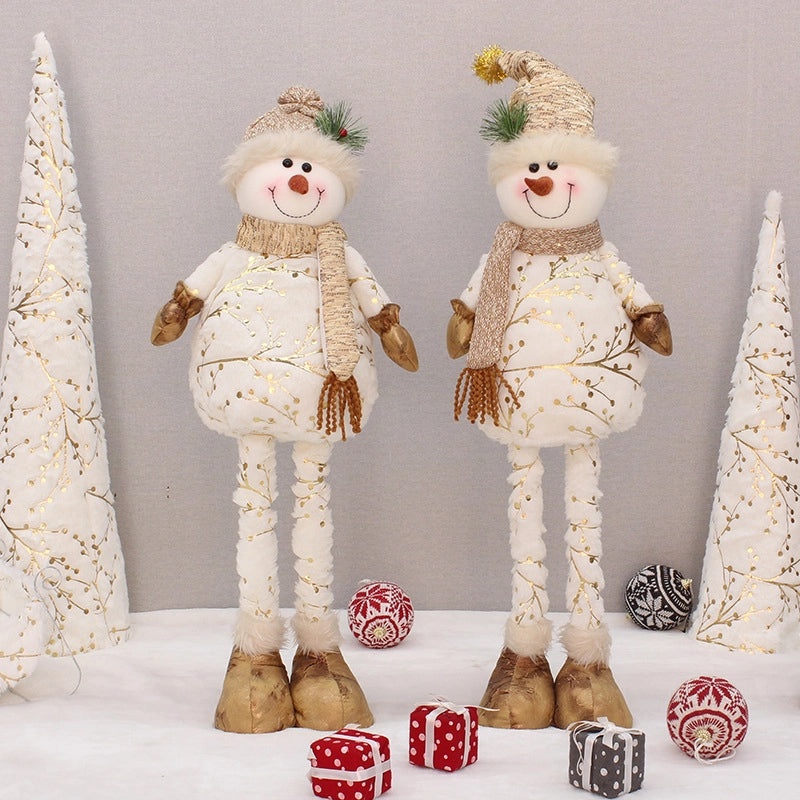 Festive Snowman Plush Party Decorations|Holiday Party Supplies