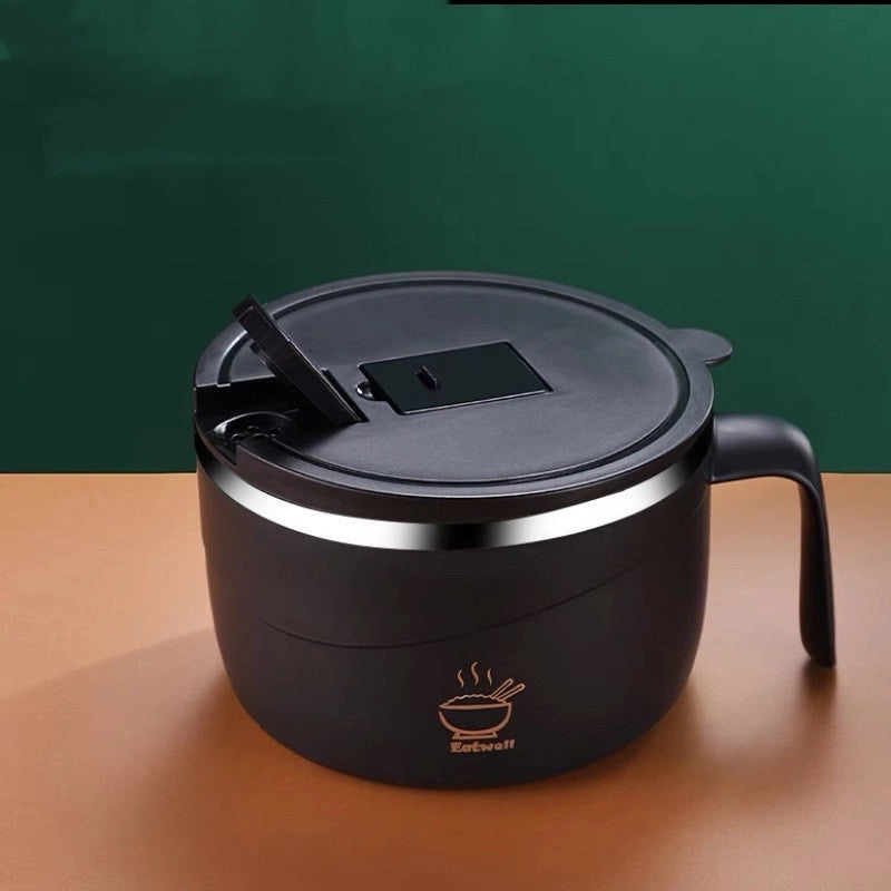 Stylish Solid Color Stainless Steel Food Container Single Piece | Kitchen Storage & Organization