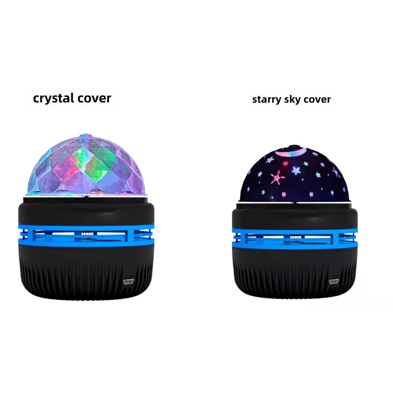 Starry Sky Projector Lamp with Music for Christmas Halloween Party Atmosphere | Home Decor & Lighting