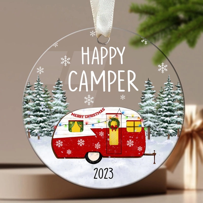 Christmas Acrylic Earrings Korean Pastoral Style | Jewelry & Accessories