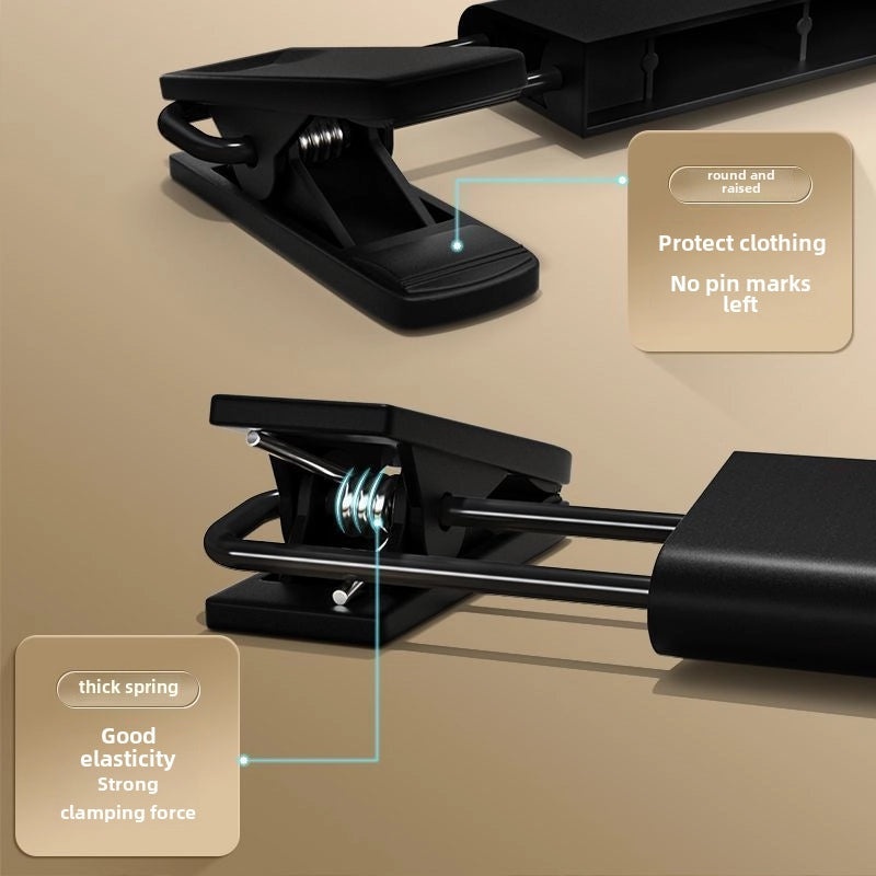 5 Pieces Plastic Pants Clips Retractable Seamless Hangers for Clothing Store & Home Drying|Clothing Storage & Organization