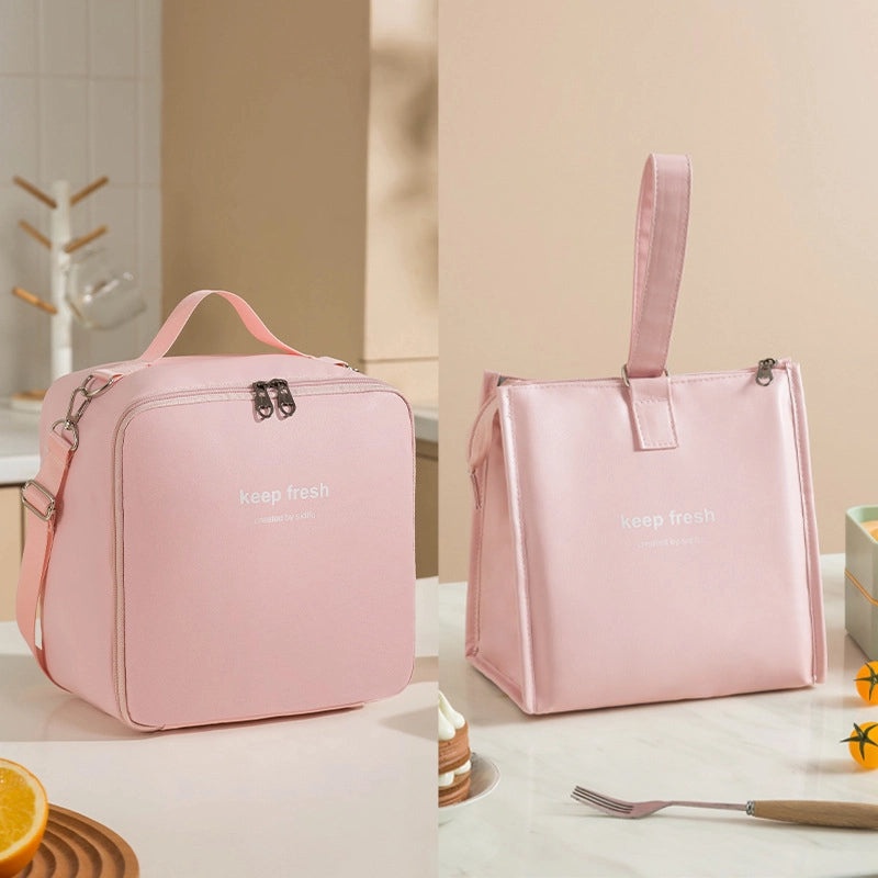 Thickened PU Insulation Lunch Bag Set|Insulated Lunch Bags