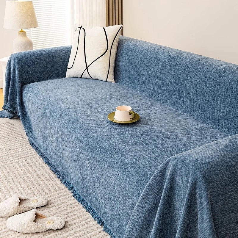Autumn Winter Premium Herringbone Sofa Cover Blanket Universal All-Inclusive Sofa Towel Cloth|Home Textiles