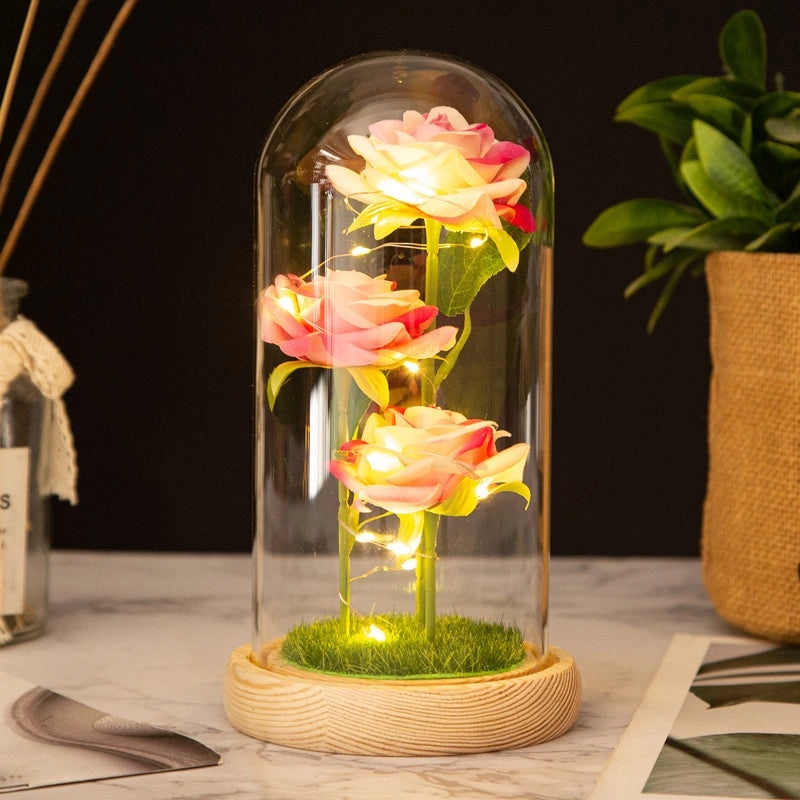 Romantic Preserved Rose Bouquet for Valentine's Day|Flower Gifts