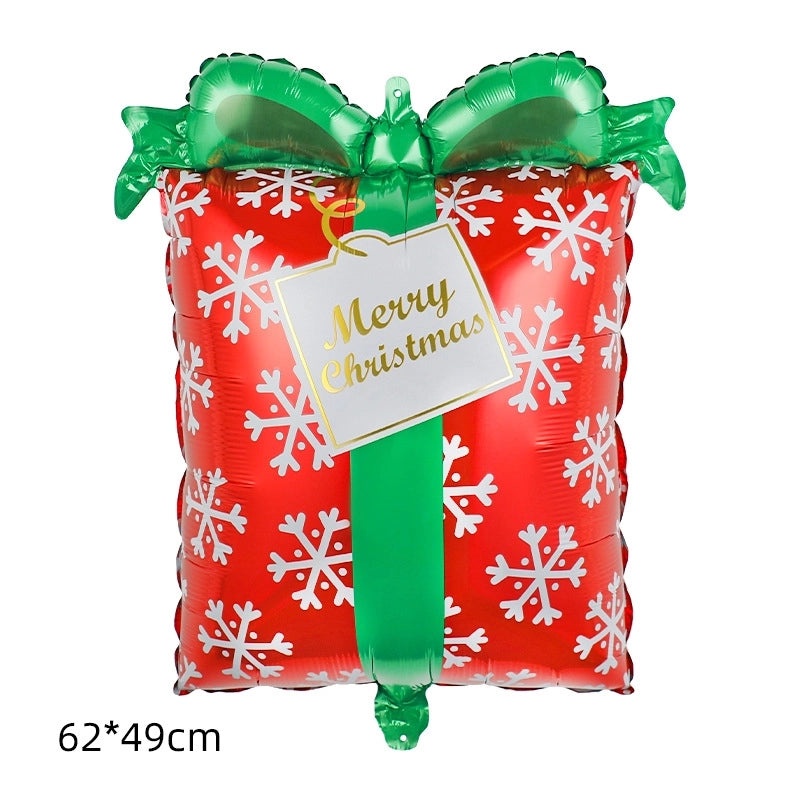 Christmas Santa Claus and Reindeer Candy Foil Party Balloon | Party Supplies
