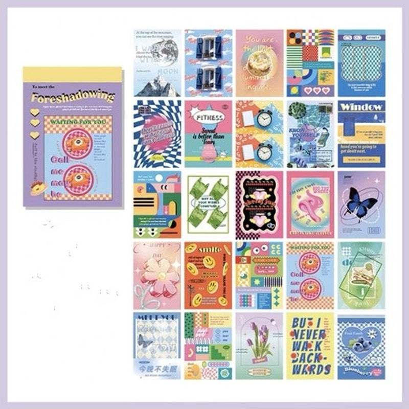 Colorful Fruit Heart and Butterfly Plastic Wall Decals for Kids Room Decor|Home Decor Wall Stickers