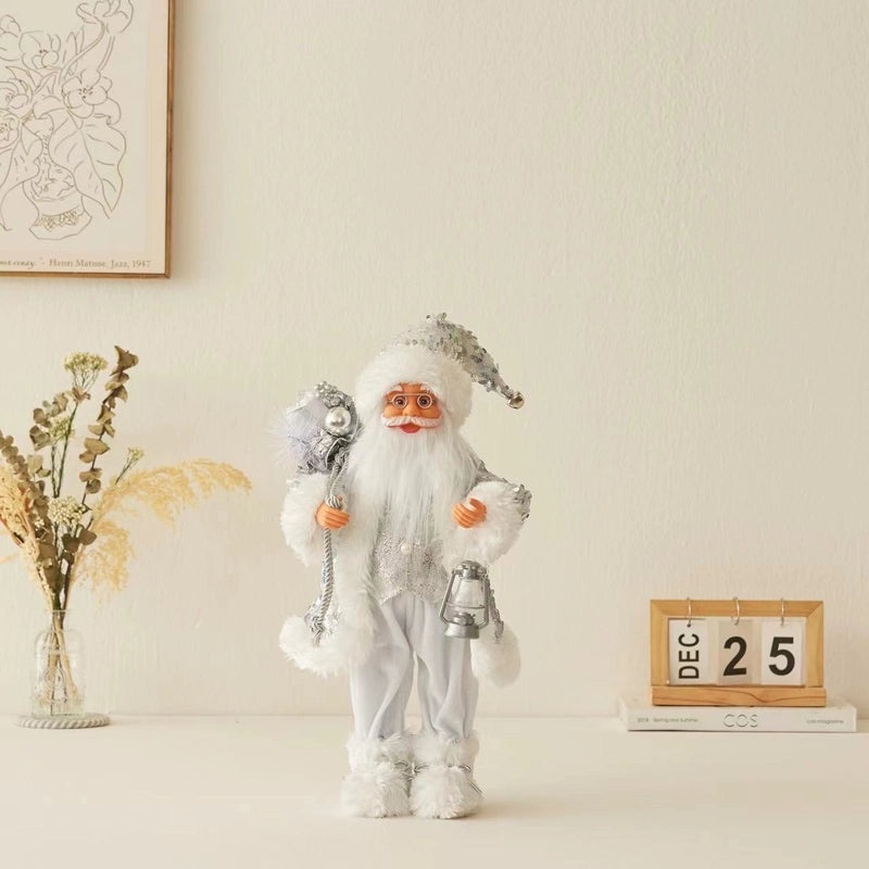 Festive Santa Claus PVC Christmas Party Decorations|Holiday Party Supplies
