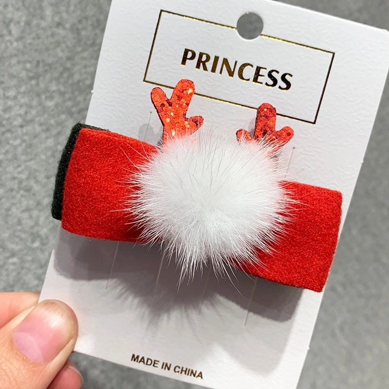 Christmas Bow Knot Hair Clip Cute Festival Party Accessory|Hair Accessories