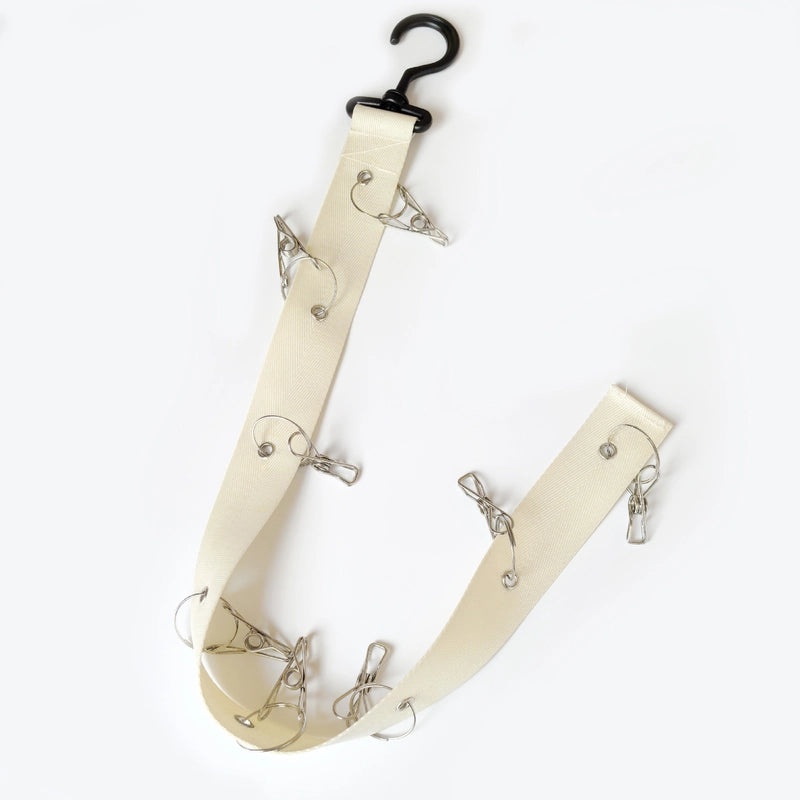 Simple Solid Color Fabric Drying Rack|Home & Living - Laundry Accessories