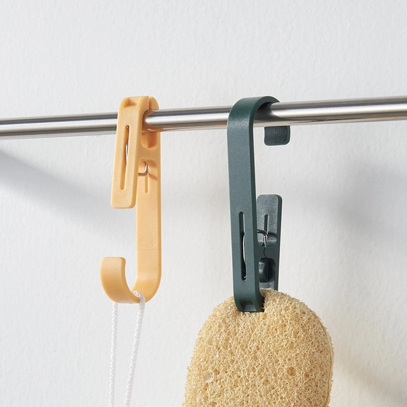 Rotating Hanging Clip Hook for Bathroom and Balcony Drying Clothes | Home & Garden Storage Accessories
