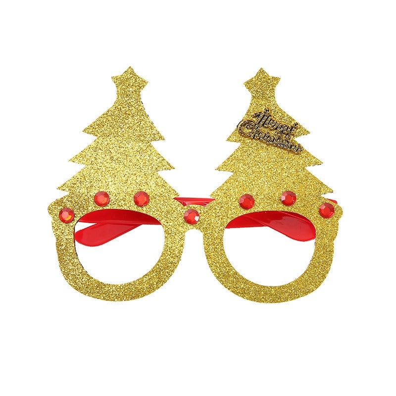 Festive Santa Claus Glasses Hairband for Christmas Halloween Valentine's Day Party|Accessories & Party Supplies