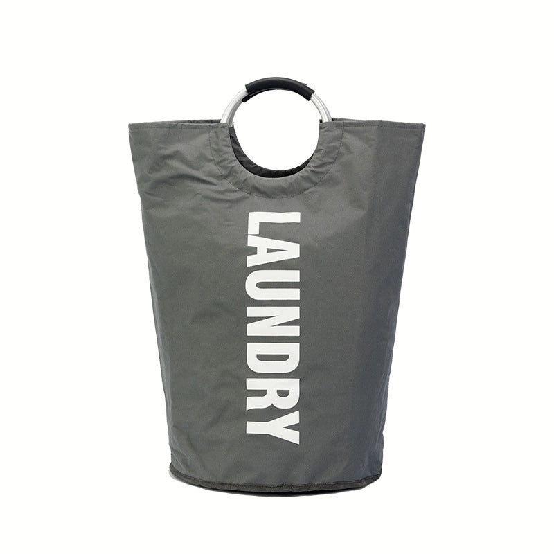 Solid Color Oxford Fabric Laundry Hamper|Home & Living Storage