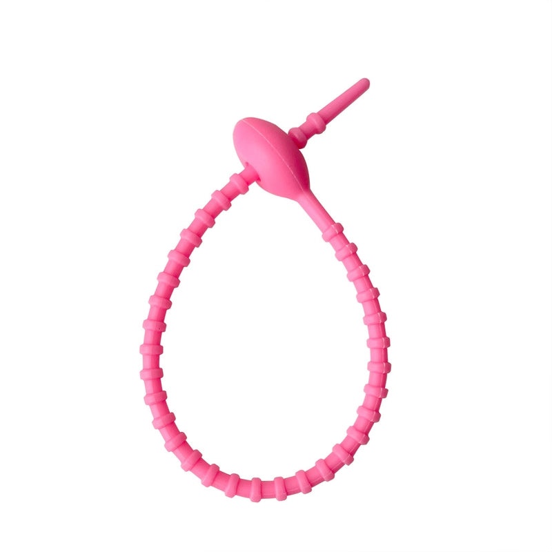 210mm Silicone Tadpole Cable Tie Organizer Keychain Pendant for DIY Jewelry Bags Lanyards|Accessories & Organizers