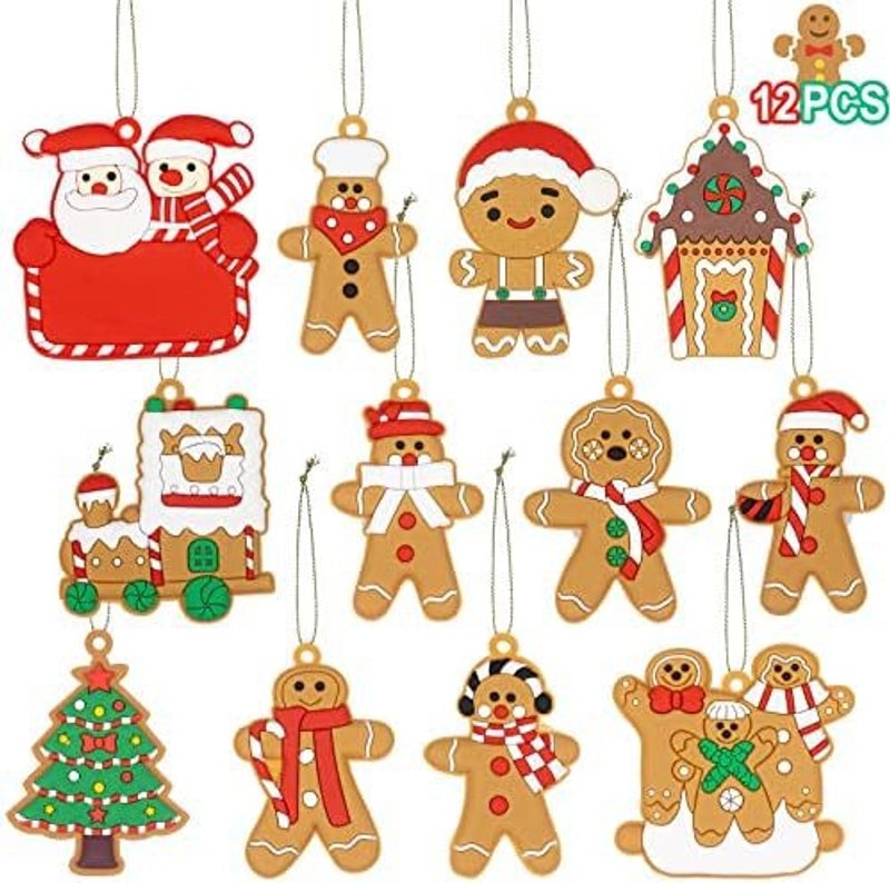 Christmas Gingerbread Man Pendant Ornament | Jewelry & Accessories