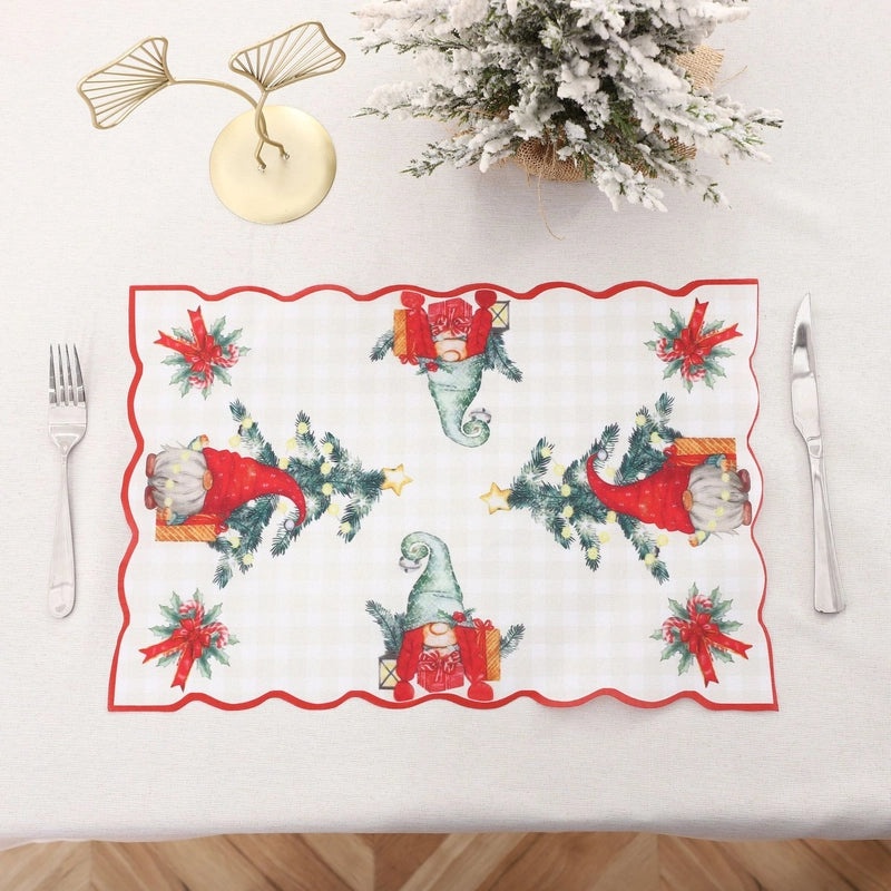 Nordic Christmas Letter Polyester Table Decoration | Home Décor & Seasonal Decorations