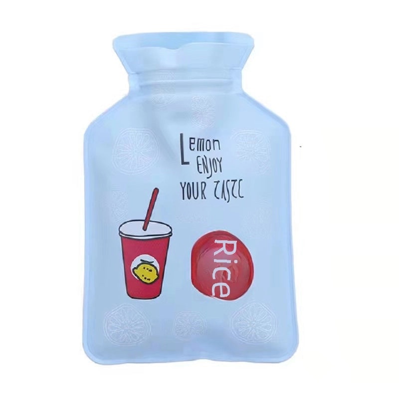 Pearlescent PVC Mini Hot Water Bag Cartoon Style Warm Handbag for Hands and Baby Warmth|Home & Living Accessories