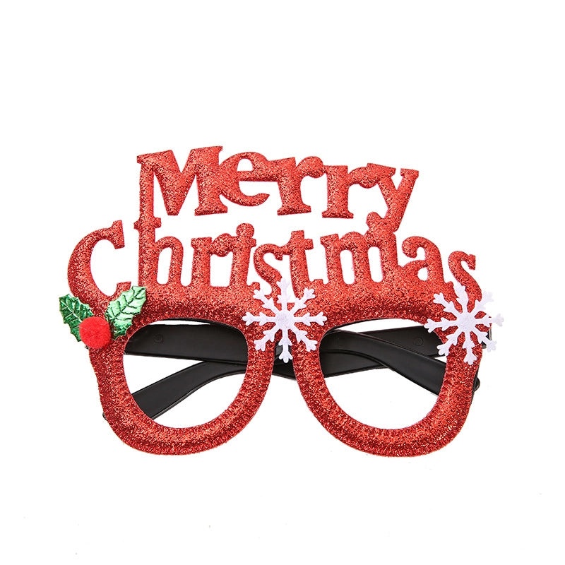 Festive Santa Claus Glasses Hairband for Christmas Halloween Valentine's Day Party|Accessories & Party Supplies