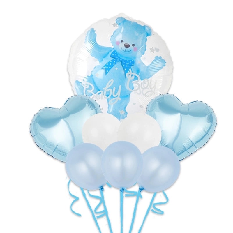 Birthday Bear Foil Balloon Set for Birthday Party Decoration|Party Supplies Balloons