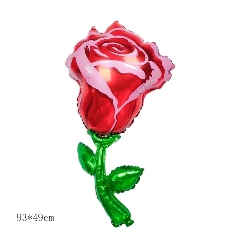 Birthday Rose and Daisy Flower Aluminum Foil Balloon for Party Decorations|Party Supplies Balloons