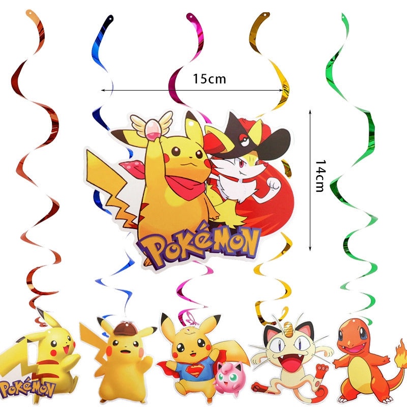 Birthday Cartoon Letter Aluminum Foil Flag Balloon for Cake Decorating | Party Supplies