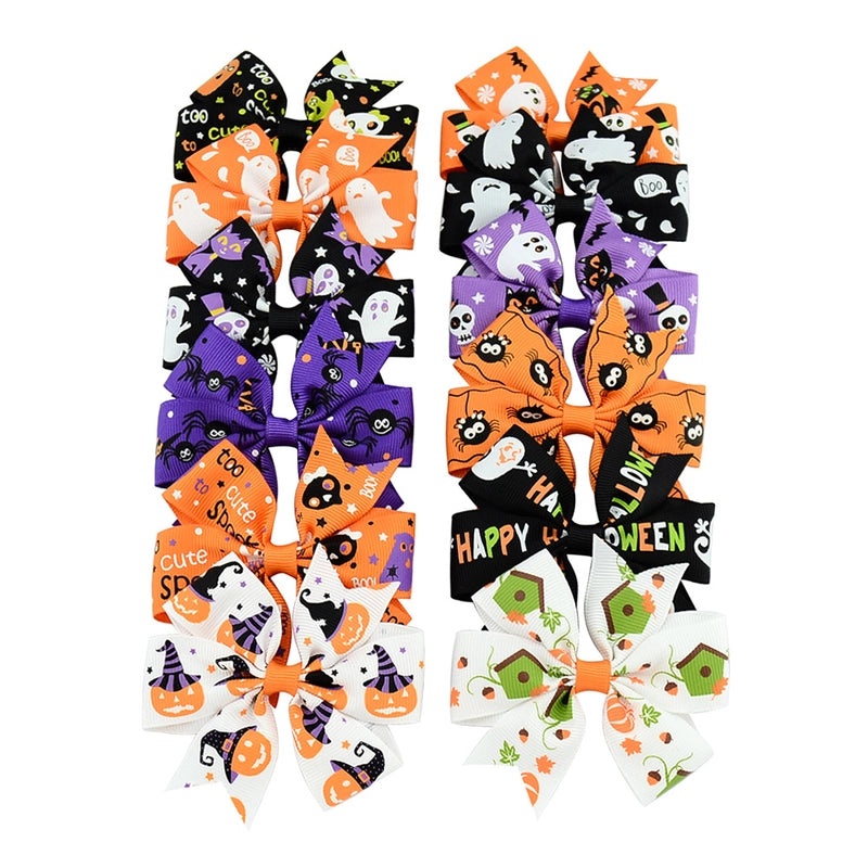 Halloween Cartoon Letter Polyester Hairpin Festival Party Supplies|Hair Accessories