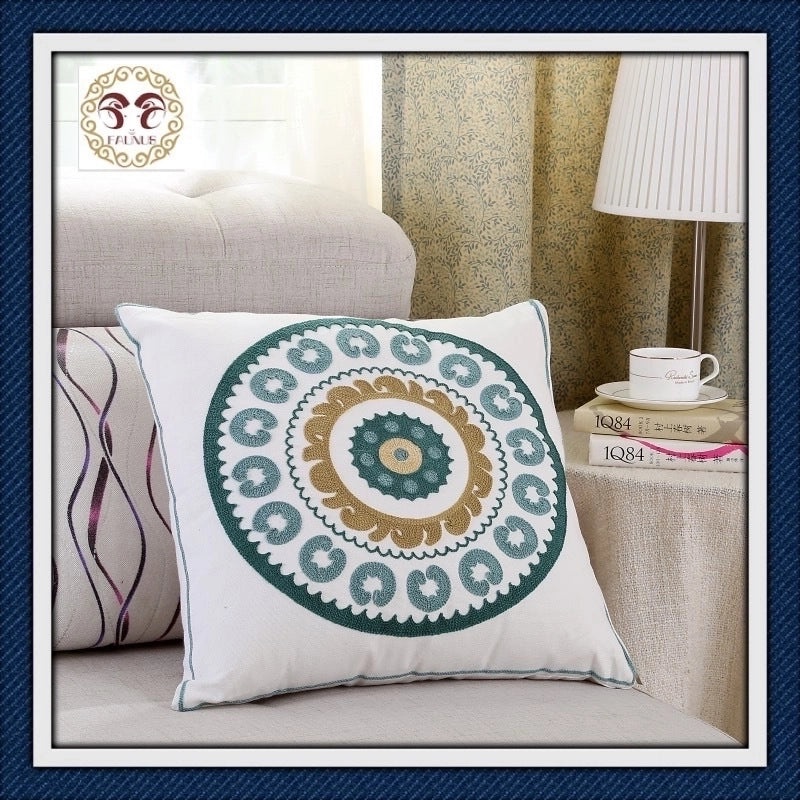 Tropical Floral Cotton Pillow Covers for Vacation Vibes|Home Decor & Bedding