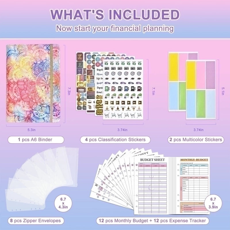 Leather Financial Planning Ledger Bookkeeping Cash Budget Notebook | Office Supplies