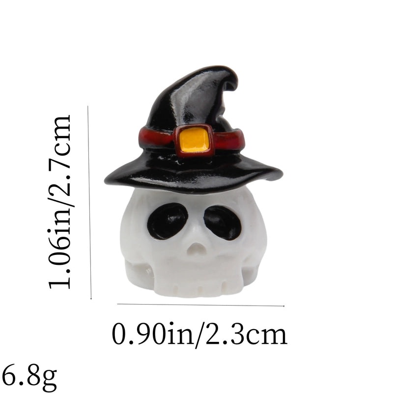 Halloween Ethnic Minimalist Pumpkin Skull Resin Decor for Table Party Supplies|Home & Living > Seasonal Decor > Halloween Decorations