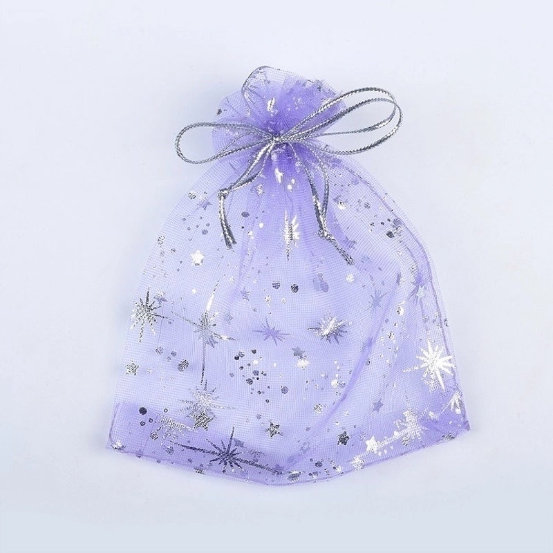 Star and Moon Themed Cloth Gift Bags for Party Favors|Party Supplies
