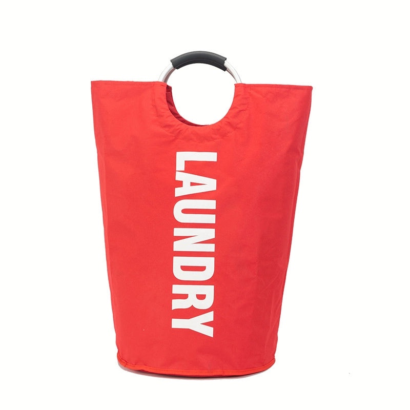 Solid Color Oxford Fabric Laundry Hamper|Home & Living Storage