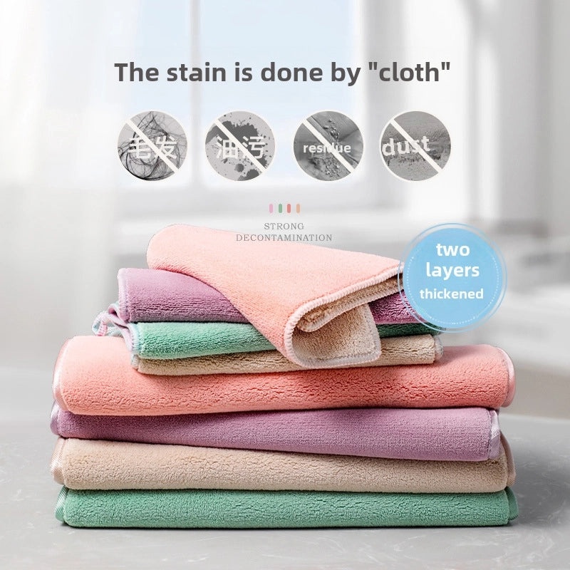 Thickened Microfiber Cleaning Cloth for Home and Furniture | Cleaning Supplies