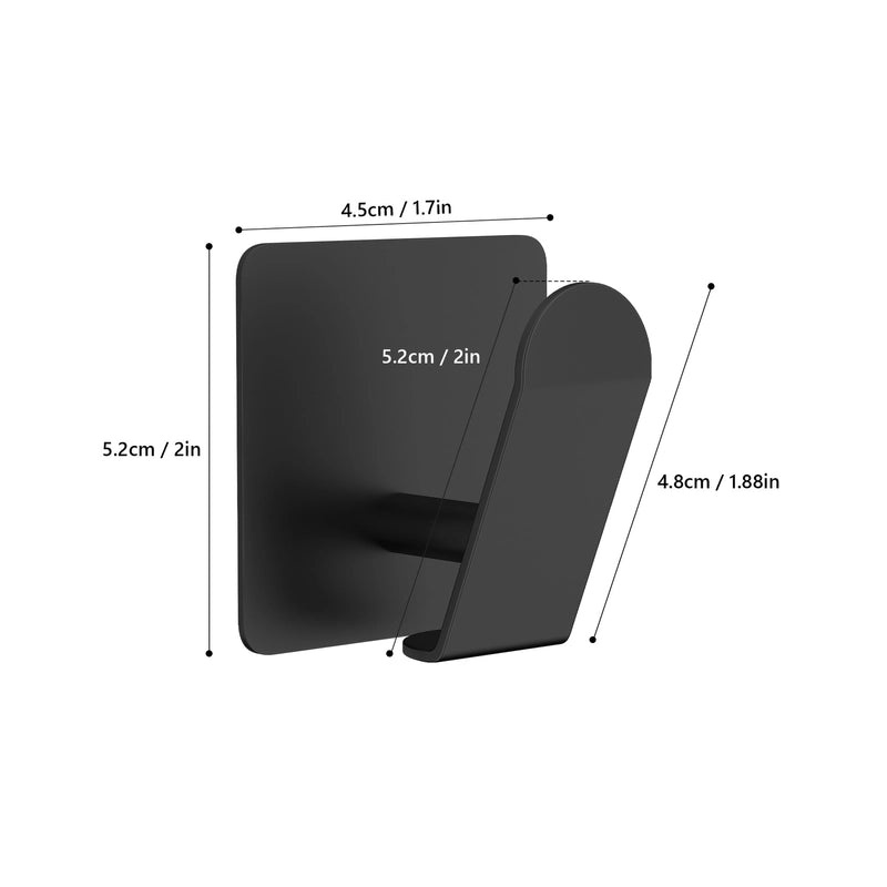 Punch-Free 304 Stainless Steel Adhesive Hook for Kitchen Bathroom Coat Towel Organizer|Home & Kitchen Storage Hooks