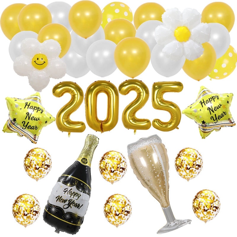 Minimalist Number Aluminium Foil Balloons for Vacation and Festival|Party Decorations Balloons