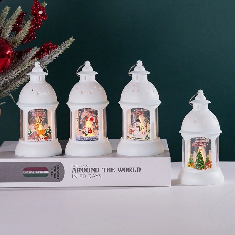 Christmas Cartoon Santa Claus Night Light for Home Decor|Home Decor & Lighting