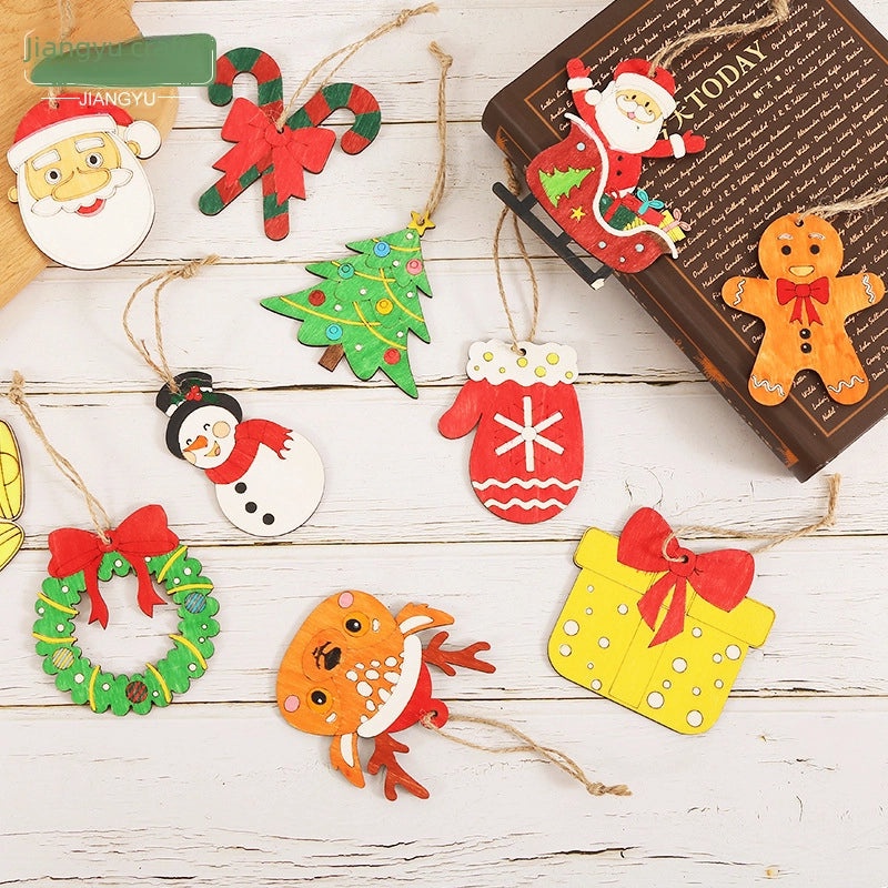 Minimalist Composite Wood Plate for Children’s Day Christmas New Year Birthday Office Home Decor|Home Decor