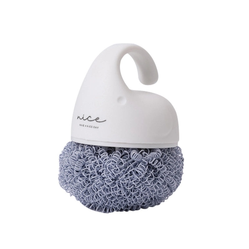 Minimalist Solid Color Plastic Cleaning Brush with Letter Design | Home Cleaning Tools