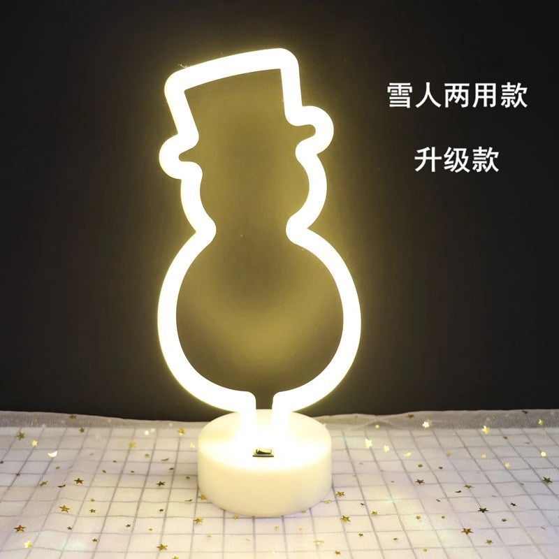 Modern Geometric LED Night Light for Indoor Decor | Home Lighting & Decor