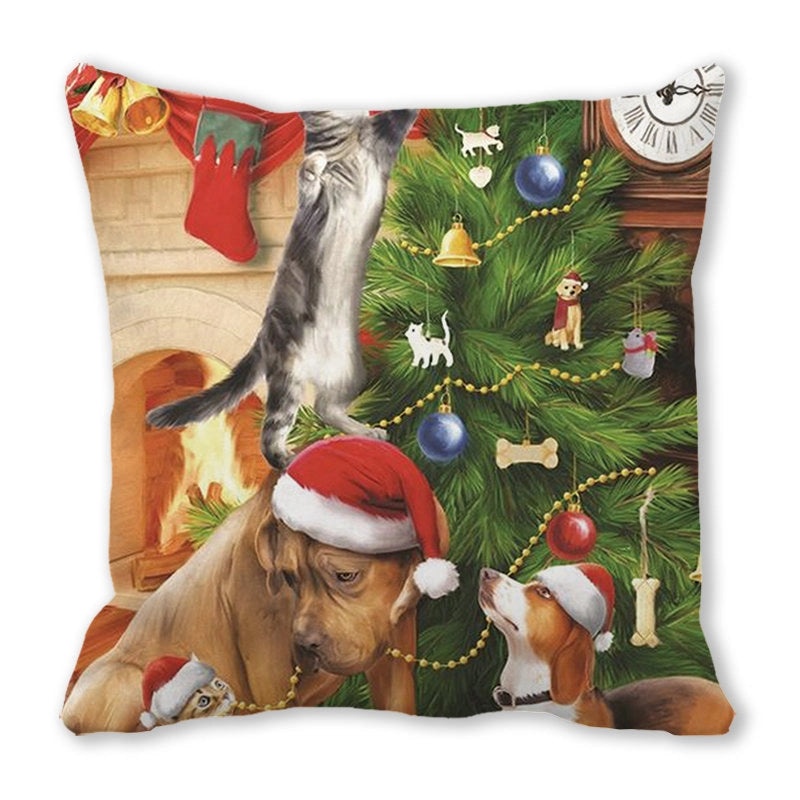 Festive Christmas Couch & Sofa Decorations for Holiday Home | Holiday Home Decor