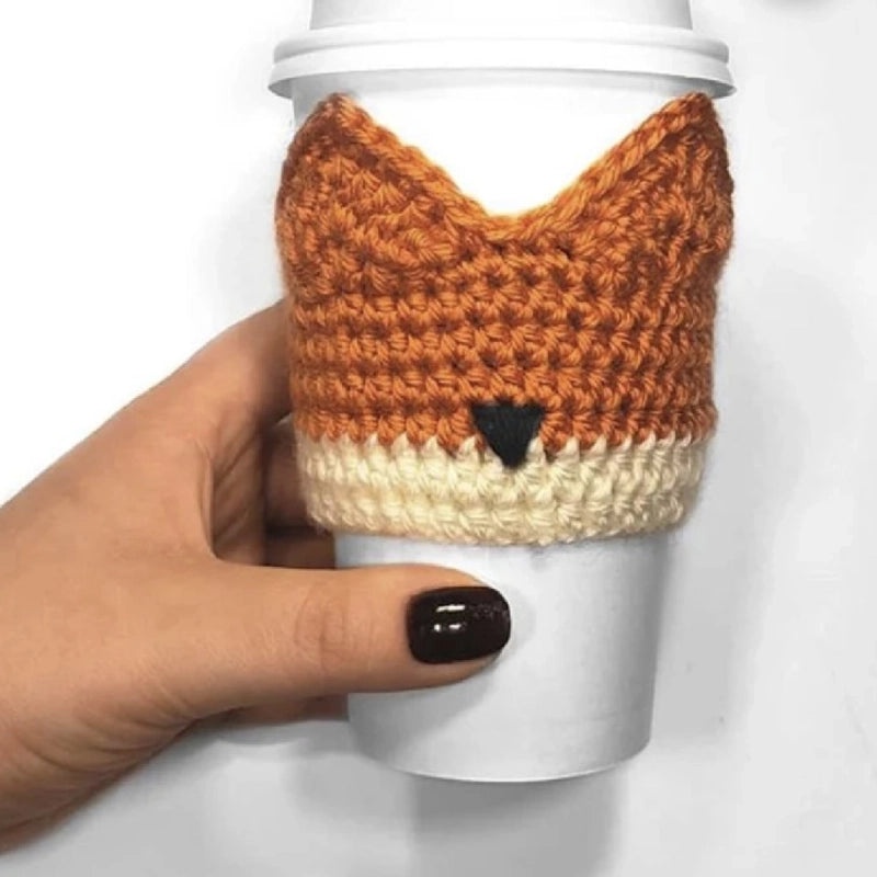 Wool Knitted Mug Set for Christmas Decoration | Home & Kitchen Decor