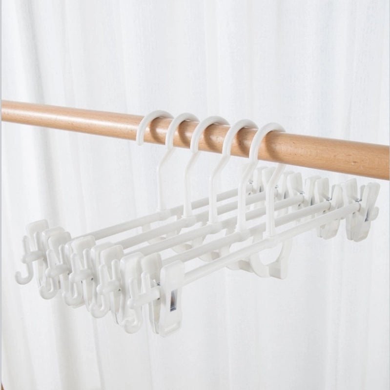 Retractable Plastic Clothes Hanger with Simple Geometric Design|Home & Living/Closet Storage & Organization