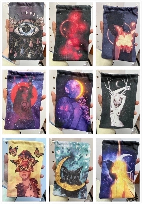 Artistic Vintage Star and Moon Canvas Wall Art | Home Décor Canvas Paintings