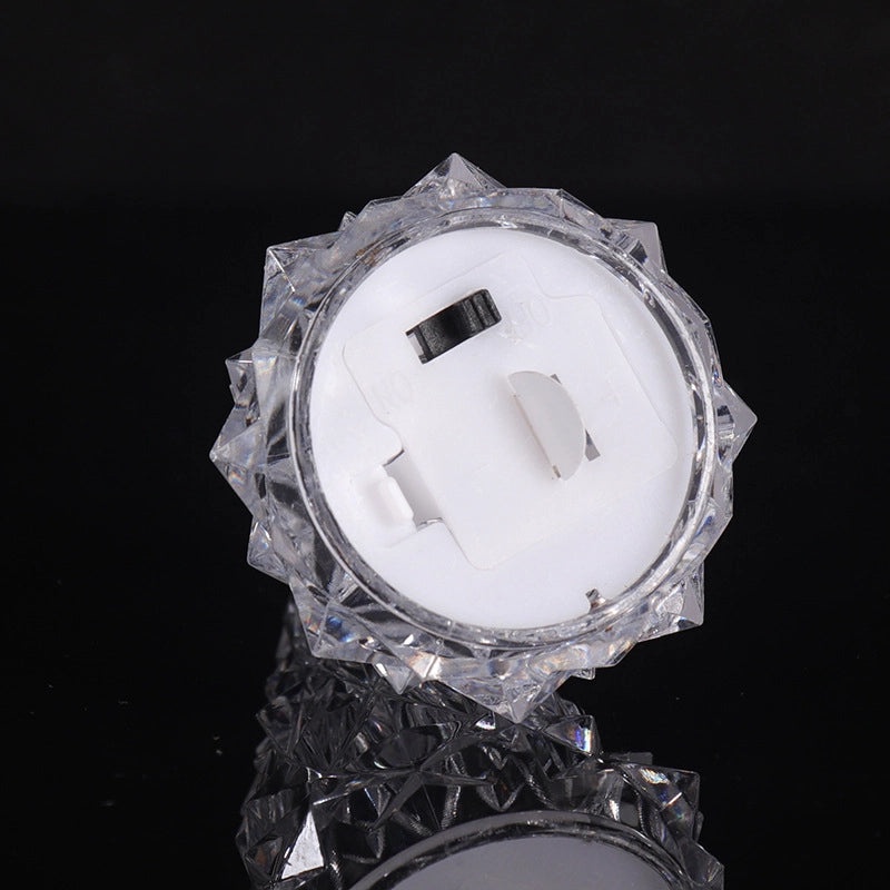 Christmas Tree LED Night Lamp Small Iceberg Shape Christmas Decoration Atmosphere Light|Home Decor & Lighting