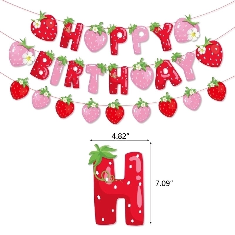 Birthday Cartoon Letter Paper for Birthday Party Decoration|Party Supplies