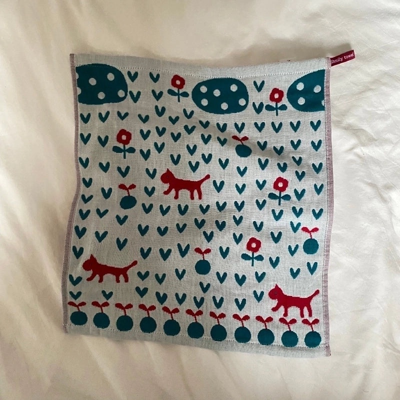 Adorable Animal Print Cotton Towels for Kids|Home & Kitchen Bath Towels