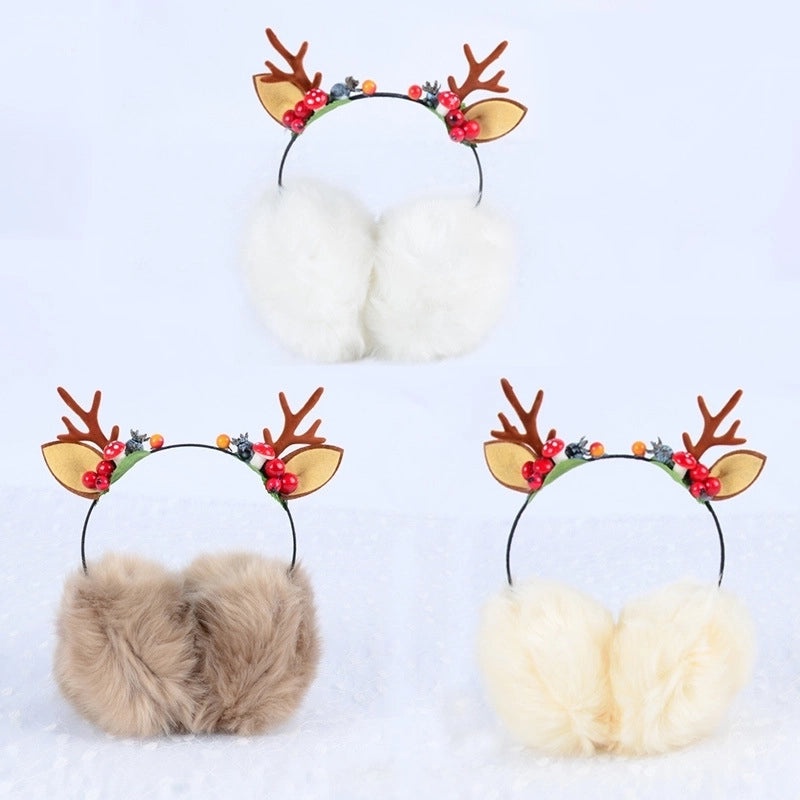 Festive Cute Classic Reindeer Antler Party Favors for Christmas | Holiday Party Accessories