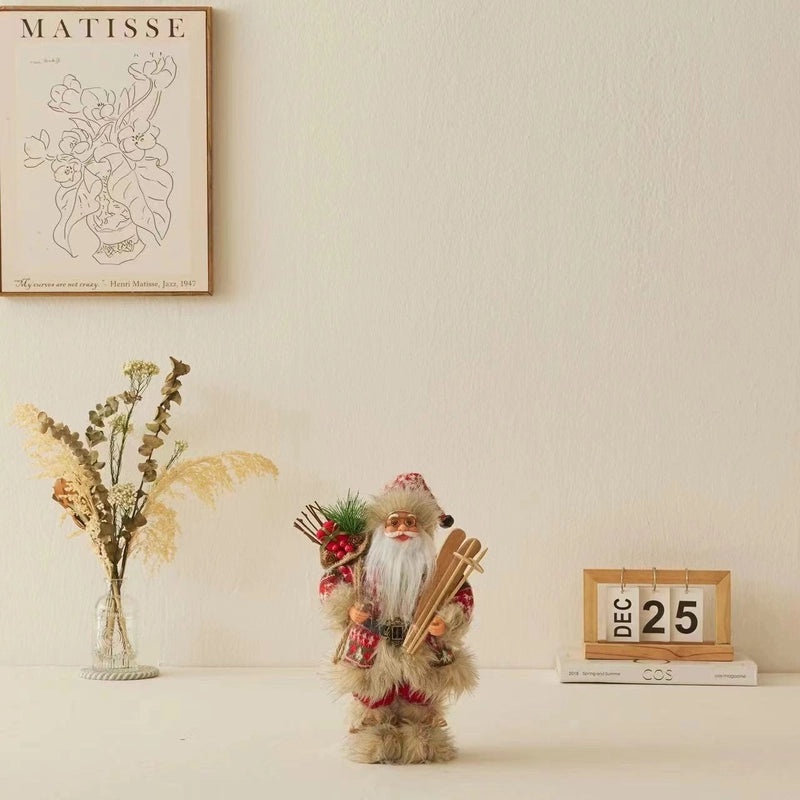 Festive Santa Claus PVC Christmas Party Decorations|Holiday Party Supplies