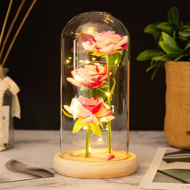 Romantic Preserved Rose Bouquet for Valentine's Day|Flower Gifts